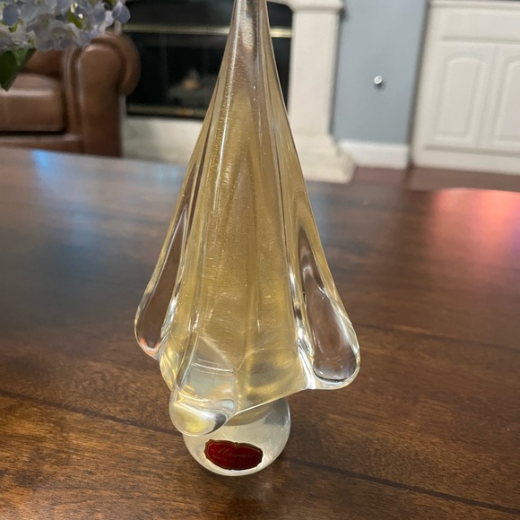 Murano Italian glass gold Christmas tree. - Picture 3 of 3